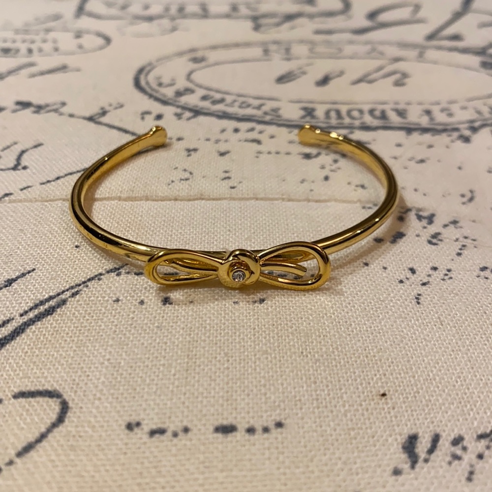 kate spade sparklers bow cuff bracelet - Picture 1 of 4